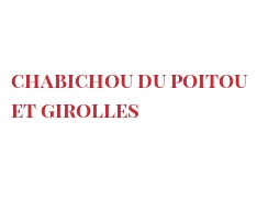 Recipe Chabichou du Poitou et girolles